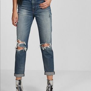 Express girlfriend jeans